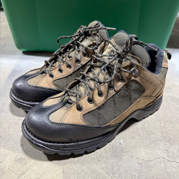 Danner Radical 30002 Leather/Mesh Hiking Boot Shoes Brown Moss Men’s 11D - Picture 4 of 12